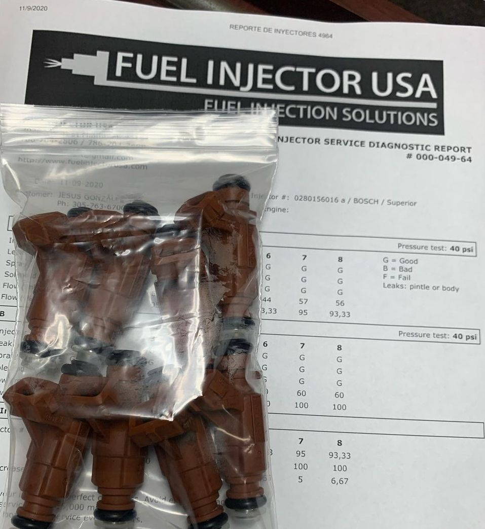 Fuel Injector Cleaning Service (ETEC or FICHT Injectors) Fuel Injector USA